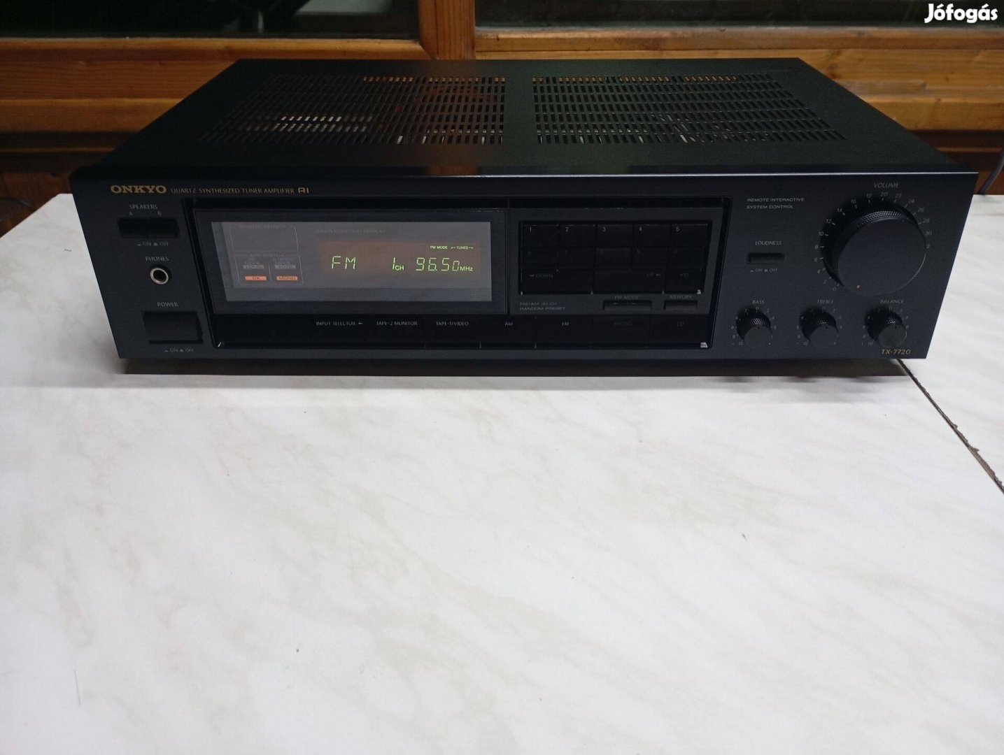 Onkyo TX 7720 Stereo Erősítő Eladó Szállítás Az Árban Utánvéttel