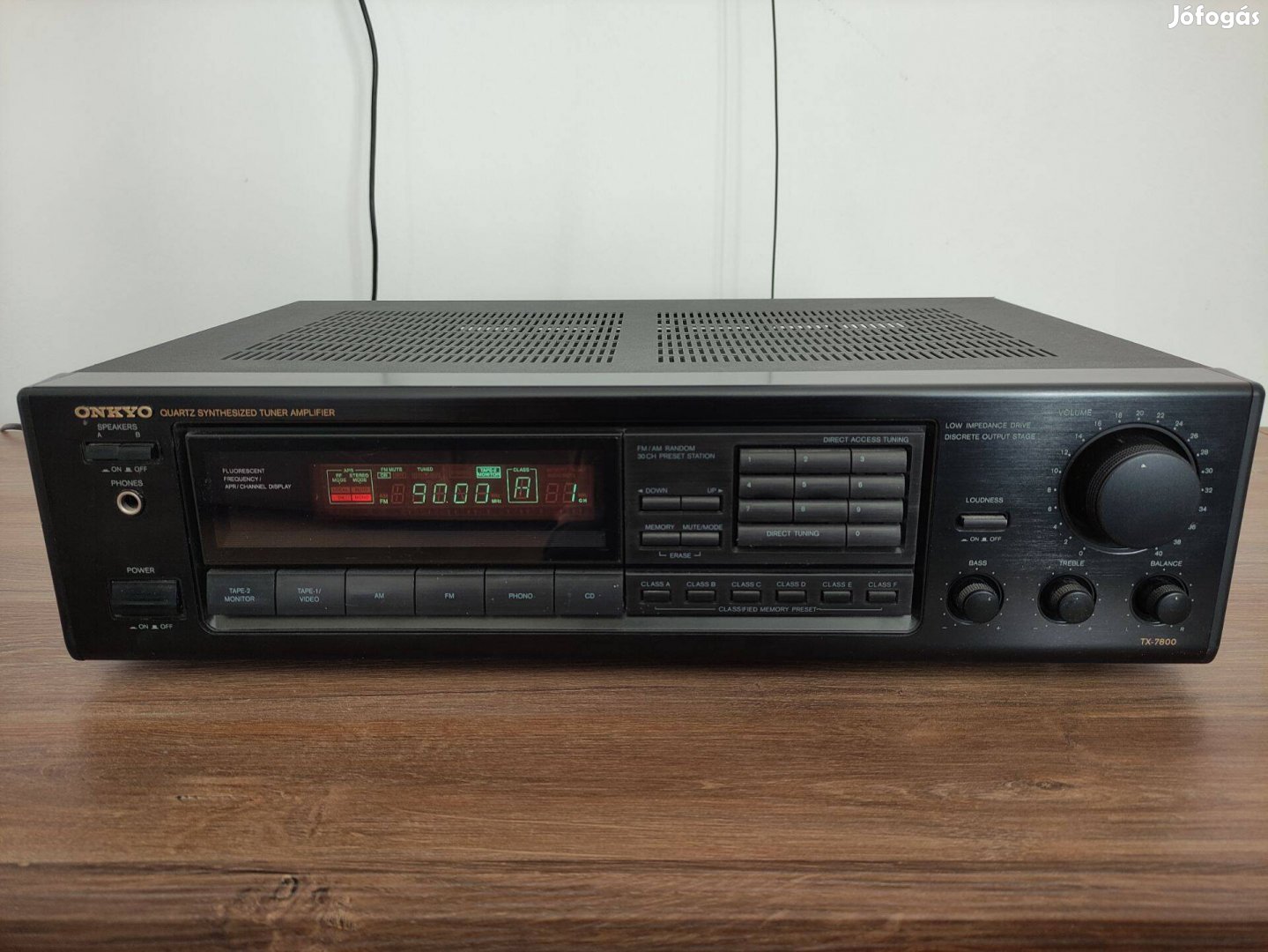 Onkyo TX-7800 sztereó rádió erősítő