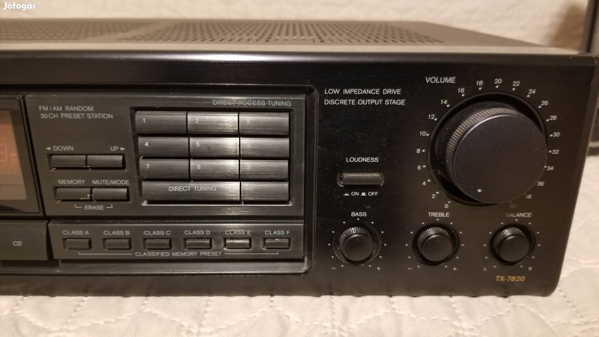 Onkyo TX-7820 Rádióerősítő