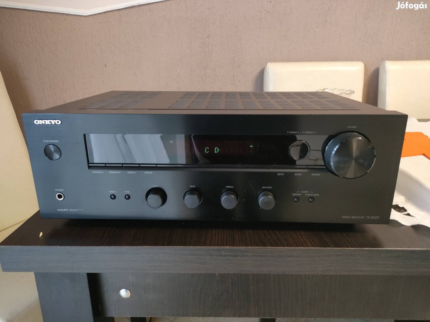 Onkyo TX-8020 Sztereó Dac-Phono 2.1 erősítő 