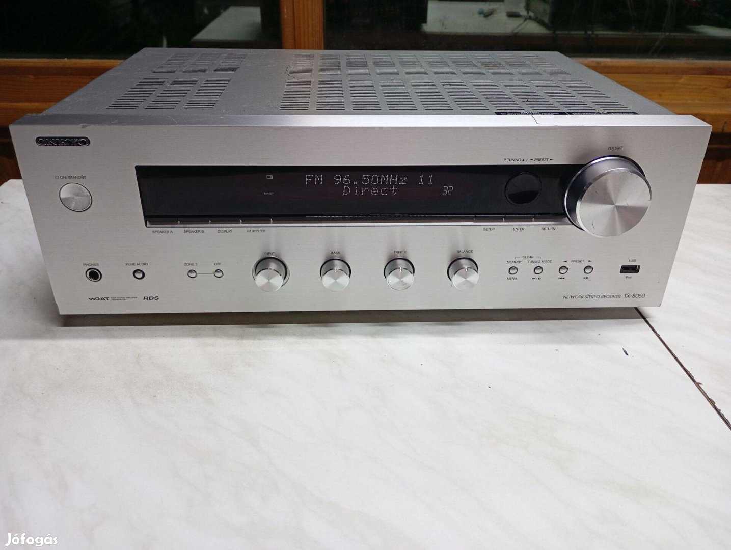 Onkyo TX 8050 Stereo Erősítő Eladó Szállítás Az Árban Utánvéttel