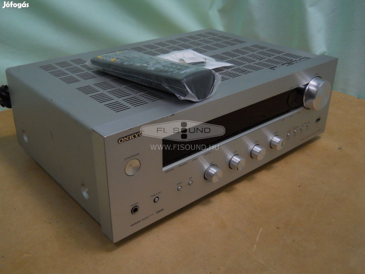 Onkyo TX-8050, (5.) 295W, 8-16ohm, 4 hangfalas rádiós sztereo erősítő