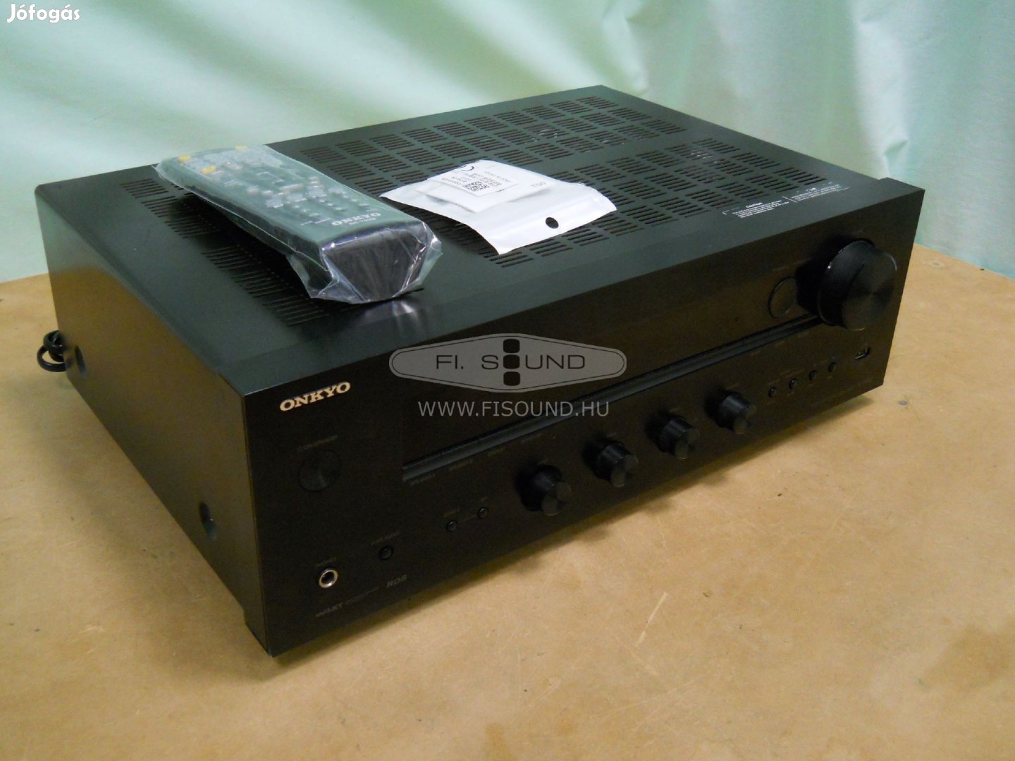 Onkyo TX-8050, (6.) 295W, 8-16ohm, 4 hangfalas rádiós sztereo erősítő