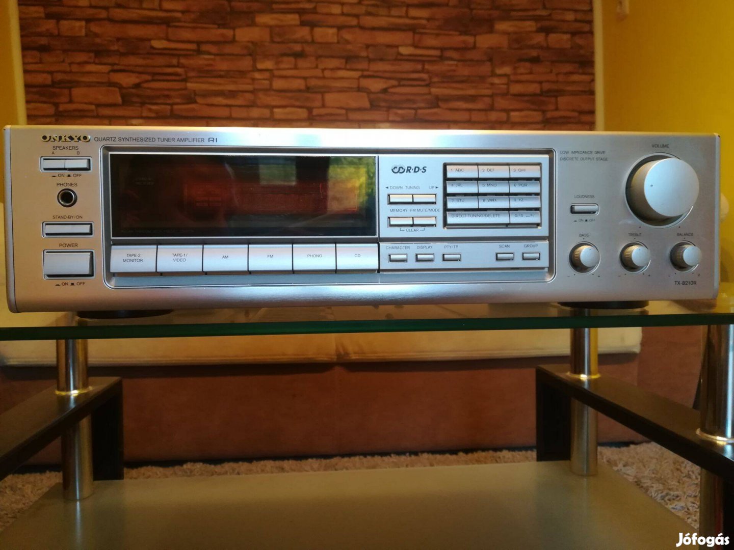 Onkyo TX-8210R sztereó rádiós erősítő