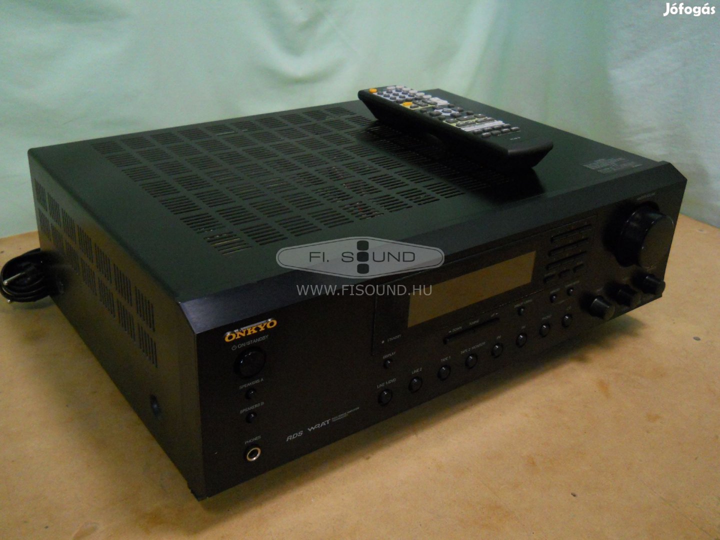 Onkyo TX-8255 ,(1.) 2x90W,4-16ohm,4 hangfalas rádiós sztereo erősítő