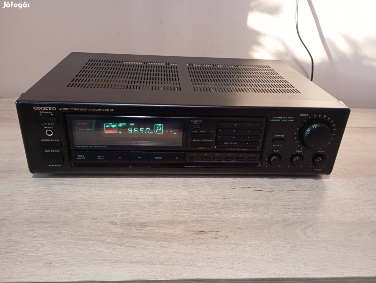 Onkyo TX 9021 Sztereó Rádió Erősítő Eladó utánvéttel Is