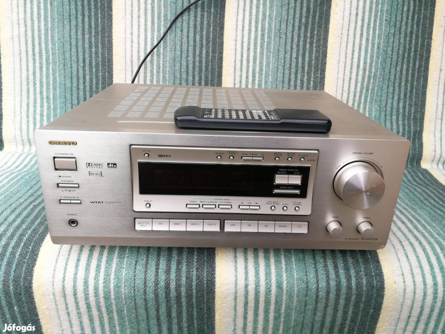 Onkyo TX-DS 575 hatalmas házimozi erősítő eladó