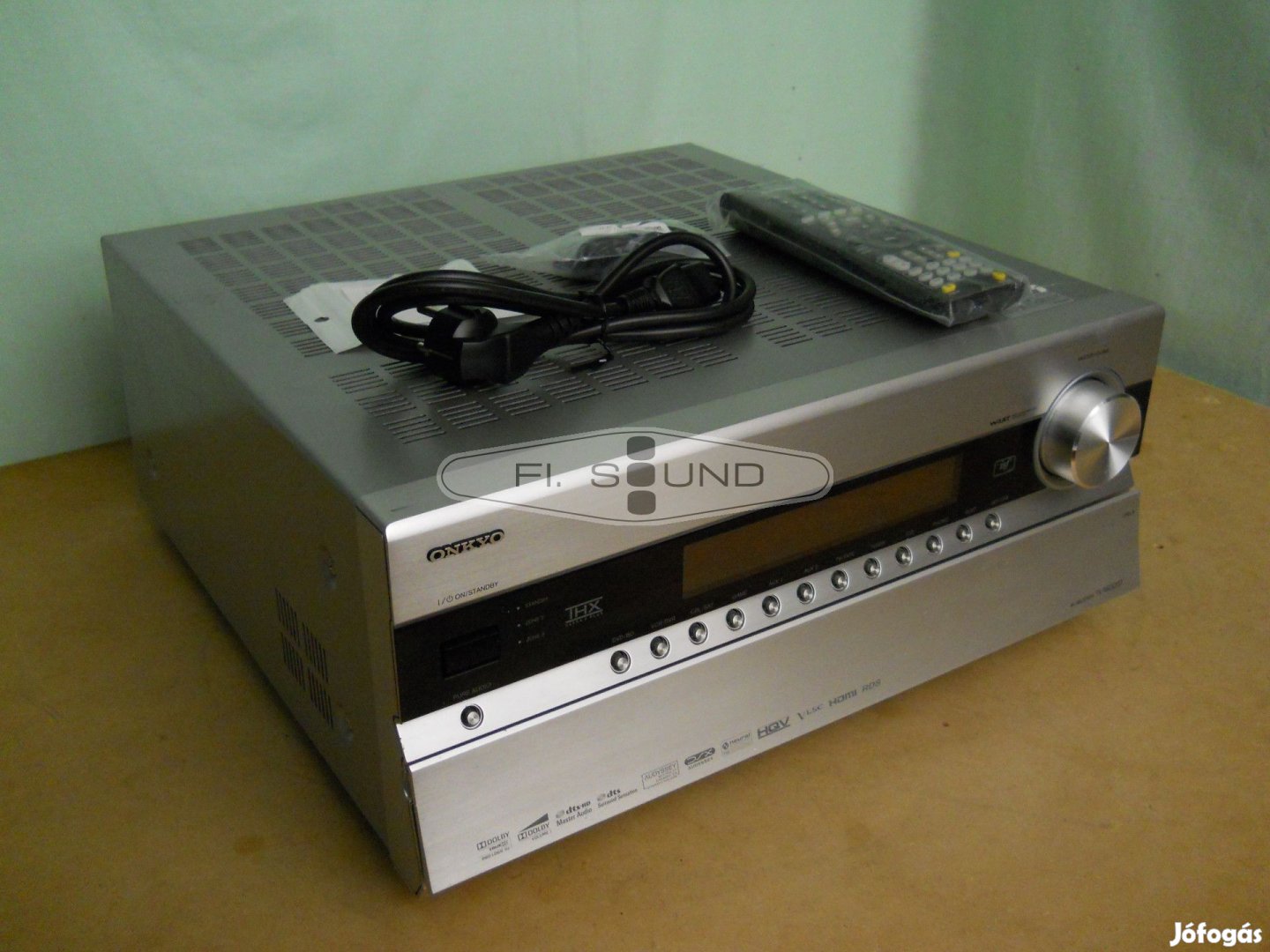 Onkyo TX-NR3007 ,(1.) 9x200W,4-16ohm,9.2-s rádiós házimozi erősítő