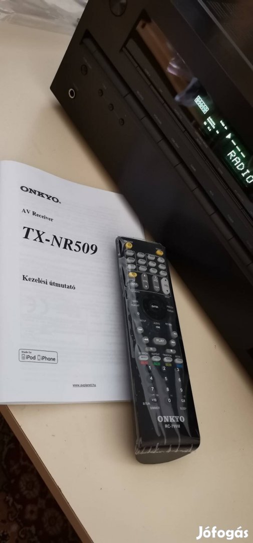 Onkyo TX-NR509 házimozi rádiós erősítő internetrádióval 