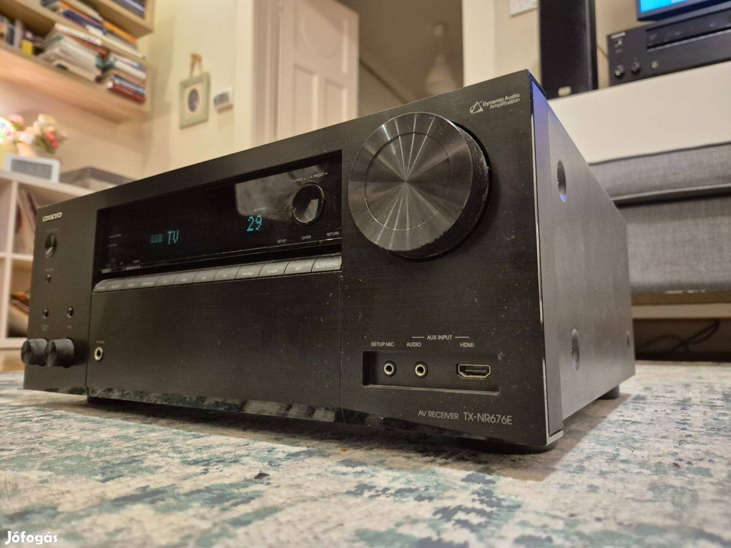 Onkyo TX-NR676 erősítő Atmos, 4K, HDR