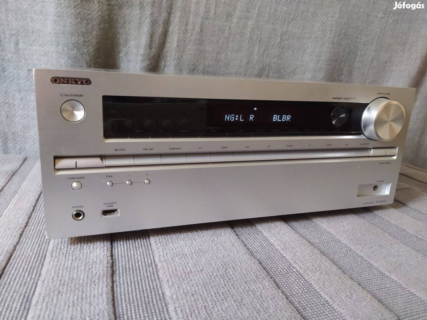 Onkyo TX-NR747 erősítő hibás állapotban