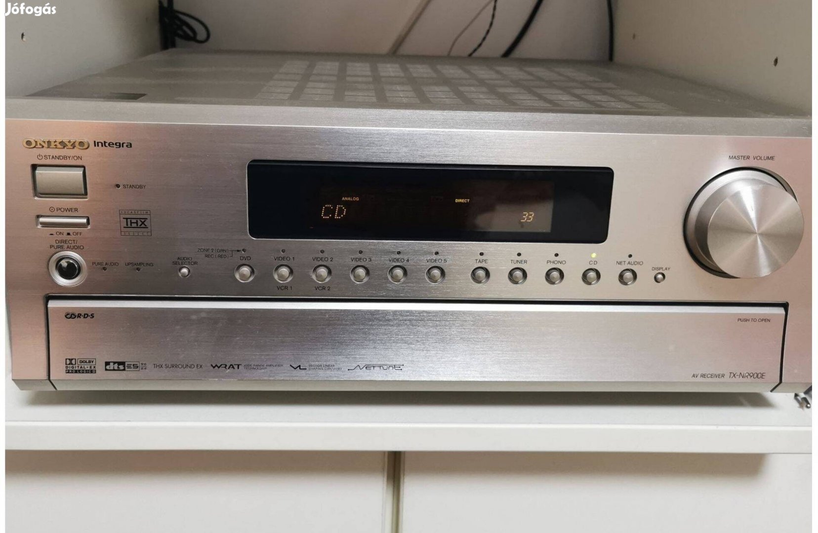 Onkyo TX-NR900E A/V Receiver -6 db Hangdobozokkal, Eladó!