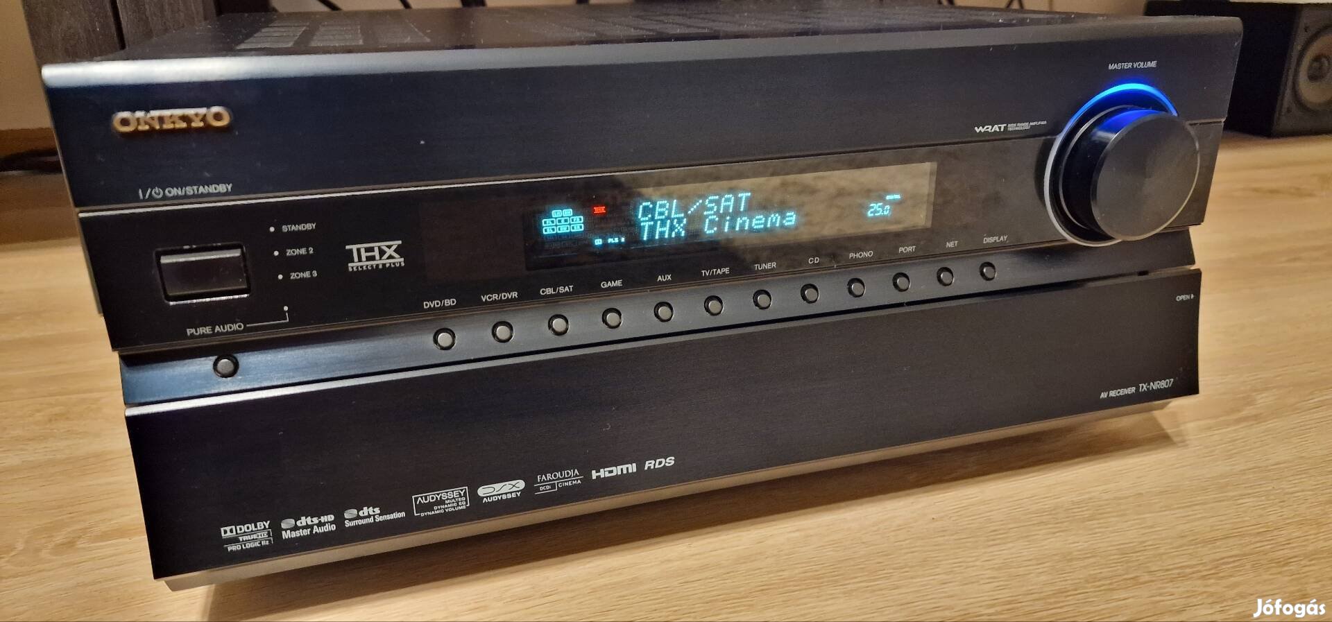 Onkyo TX NR 807 7.2receiver