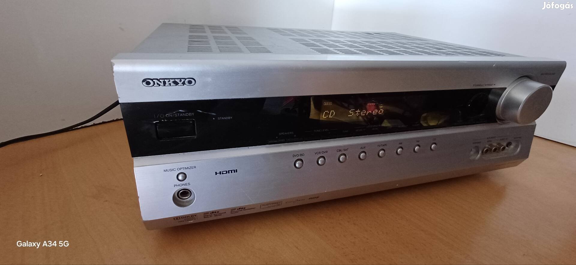 Onkyo TX-SR307 házimozi erősítő