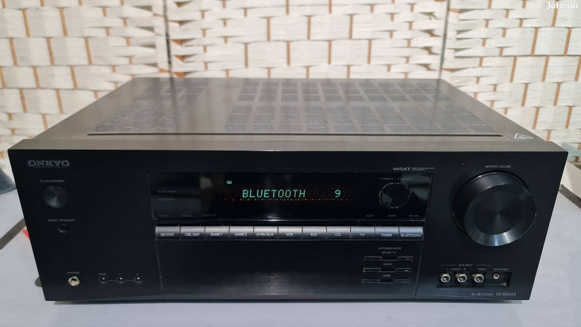 Onkyo TX-SR444 házimozi erősítő, 7.1 kiváló állapotban 