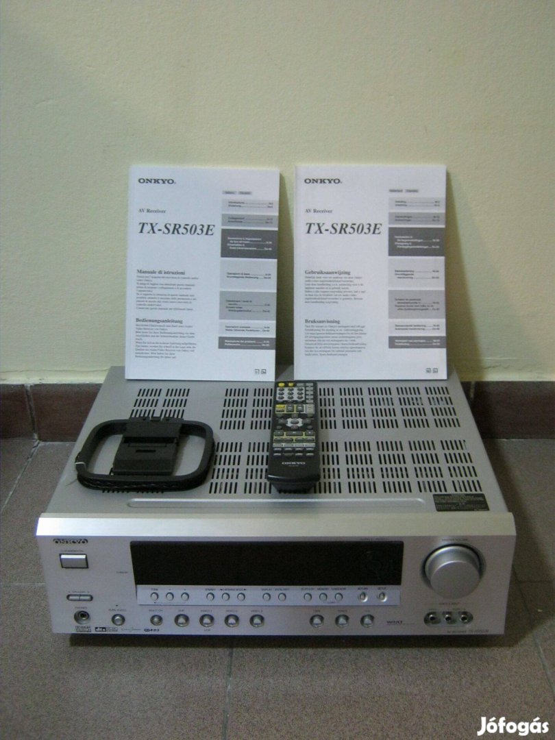 Onkyo TX-SR503 erősítő 7.1 jótállással!