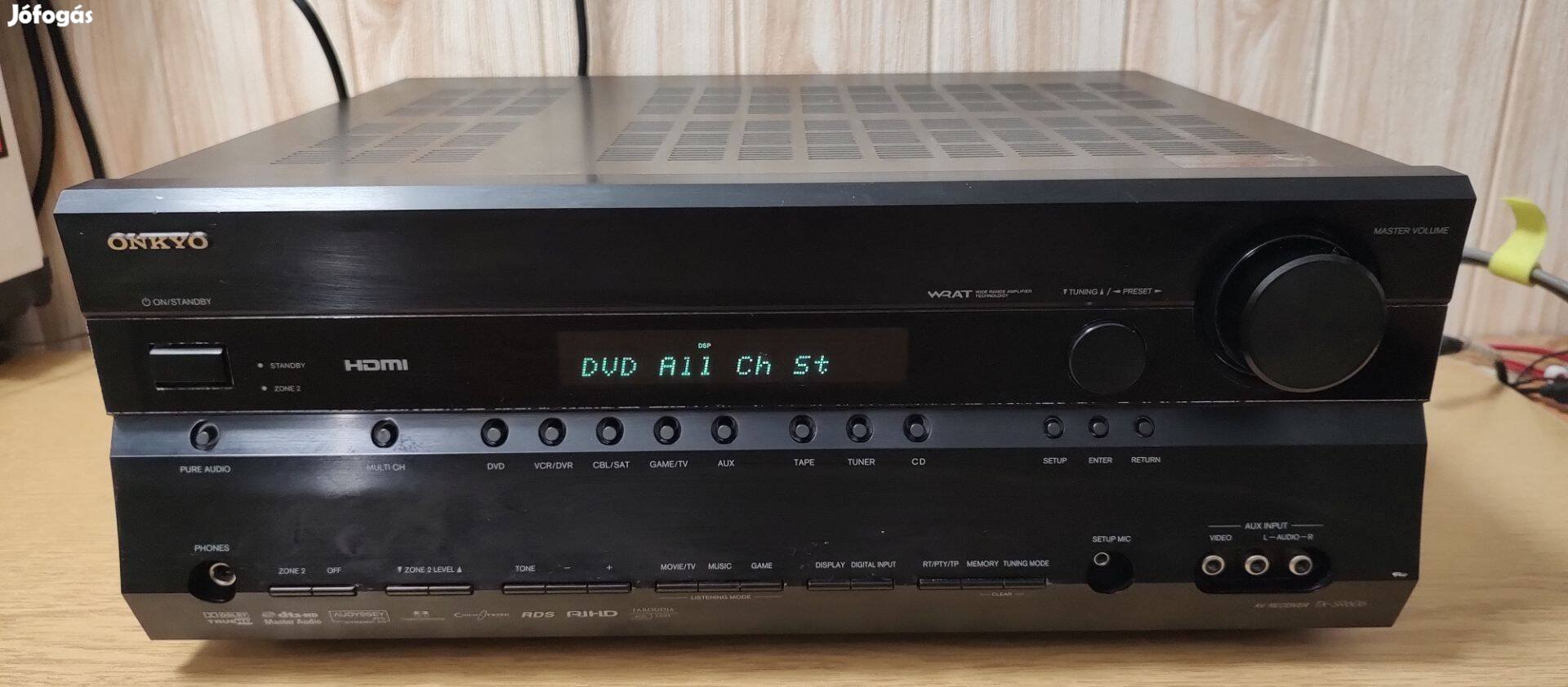 Onkyo TX-SR606 hangfalakhoz való rádiós erősítő hibás állapotban