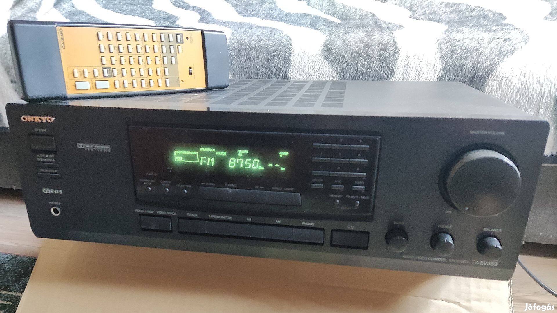 Onkyo TX-SV353 audio-video rádióerősítő (receiver)