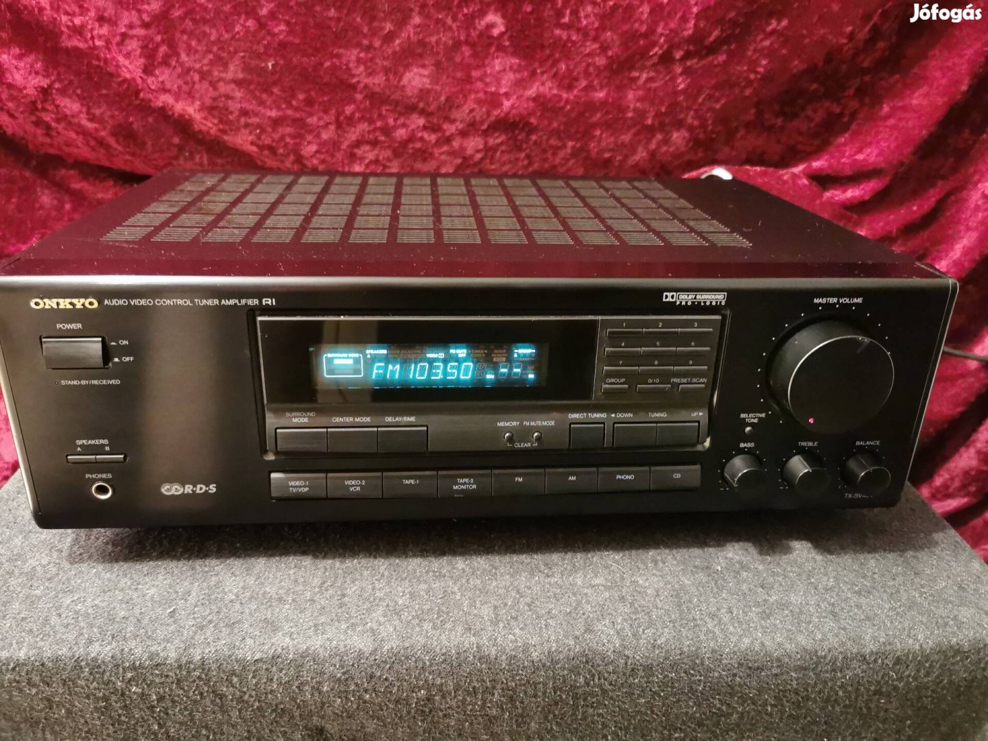 Onkyo TX-SV434 Rádiós Házimozi erősítő 