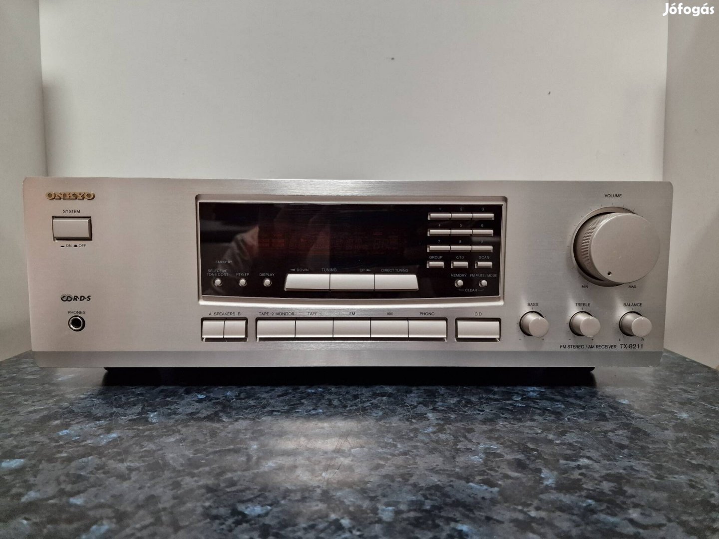 Onkyo Tx-8211 stereo rádiós erősítő, hibás 