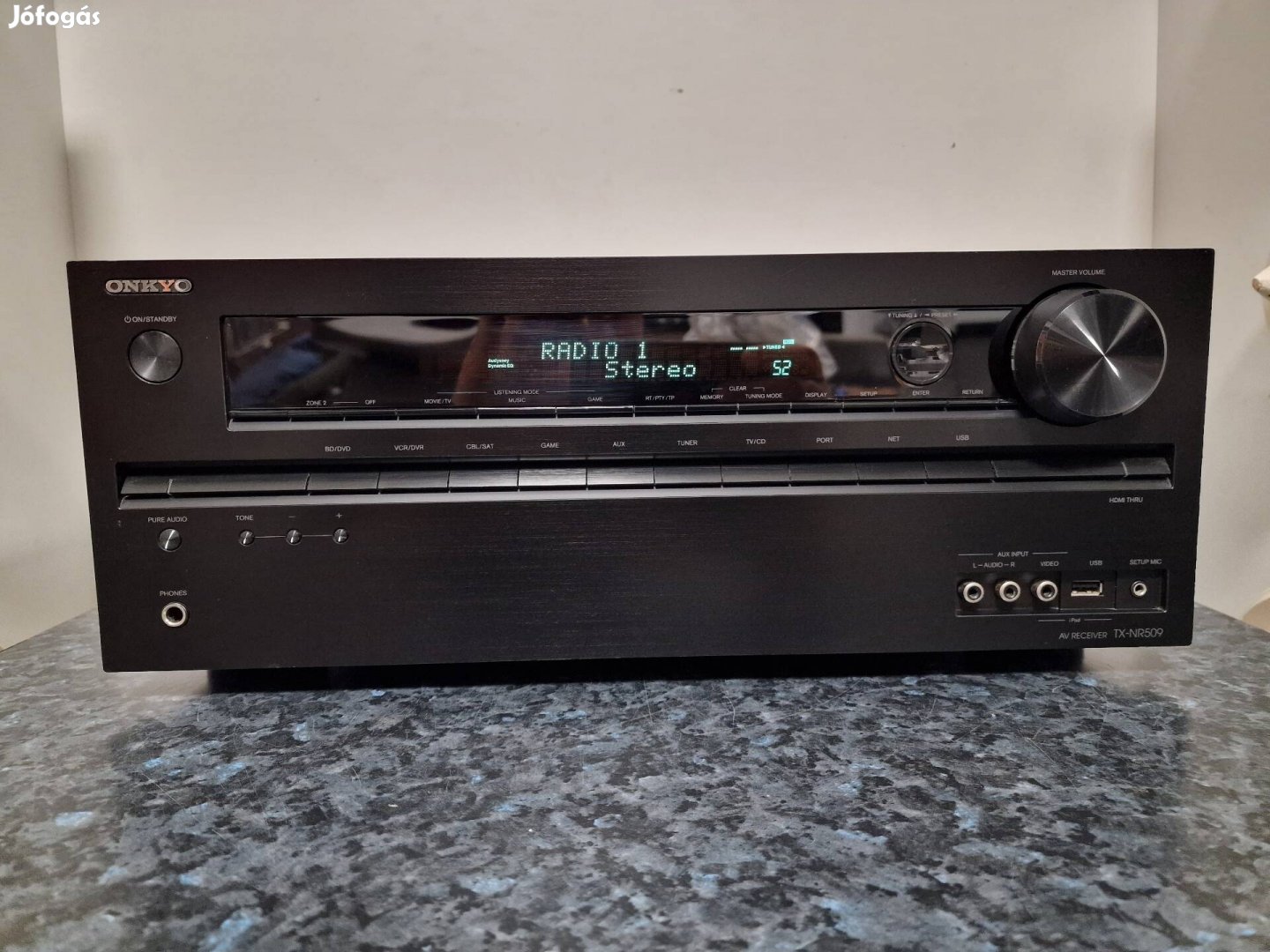 Onkyo Tx-Nr509 házimozi rádiós erősítő, hibás 