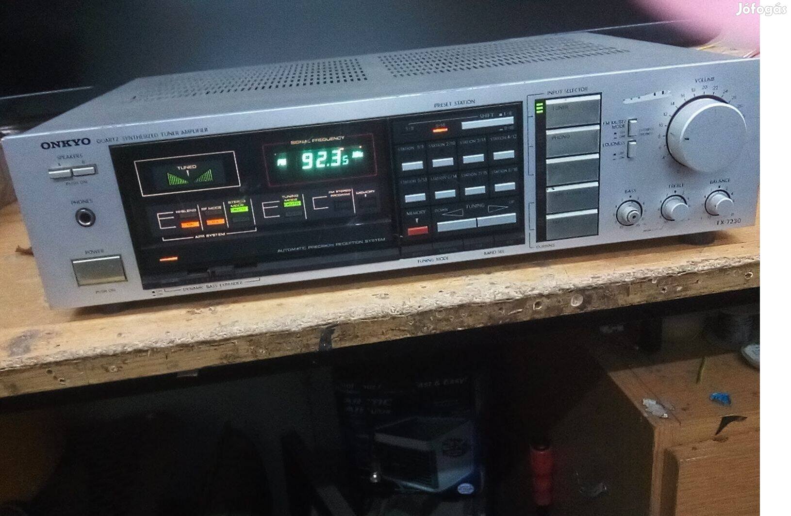 Onkyo, retro rádió-erősítő, 2x55W eladó