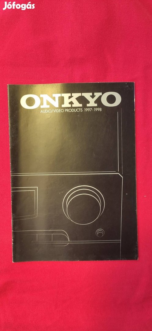 Onkyo német nyelvű termékkatalogus 97/98