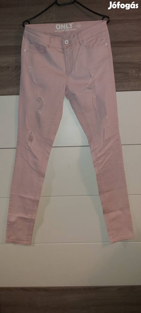 Only Jeans női tavaszi-nyári szaggatott skinny farmer M/L