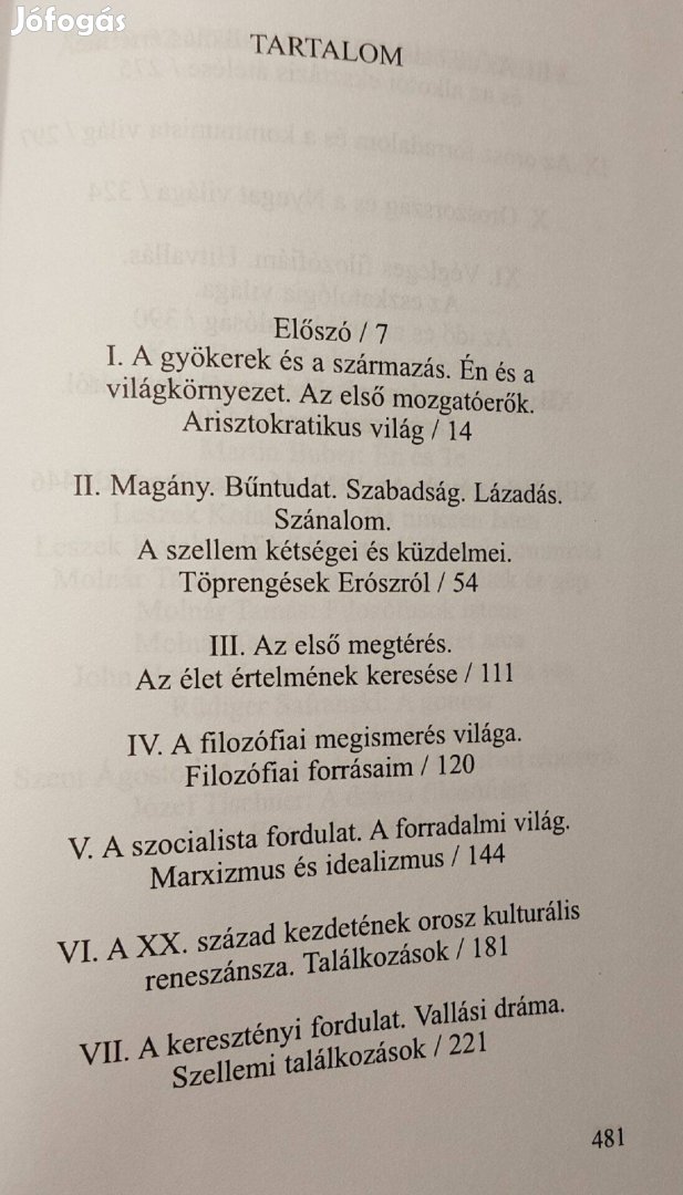Önmegismerés Nyikolaj Bergyajev