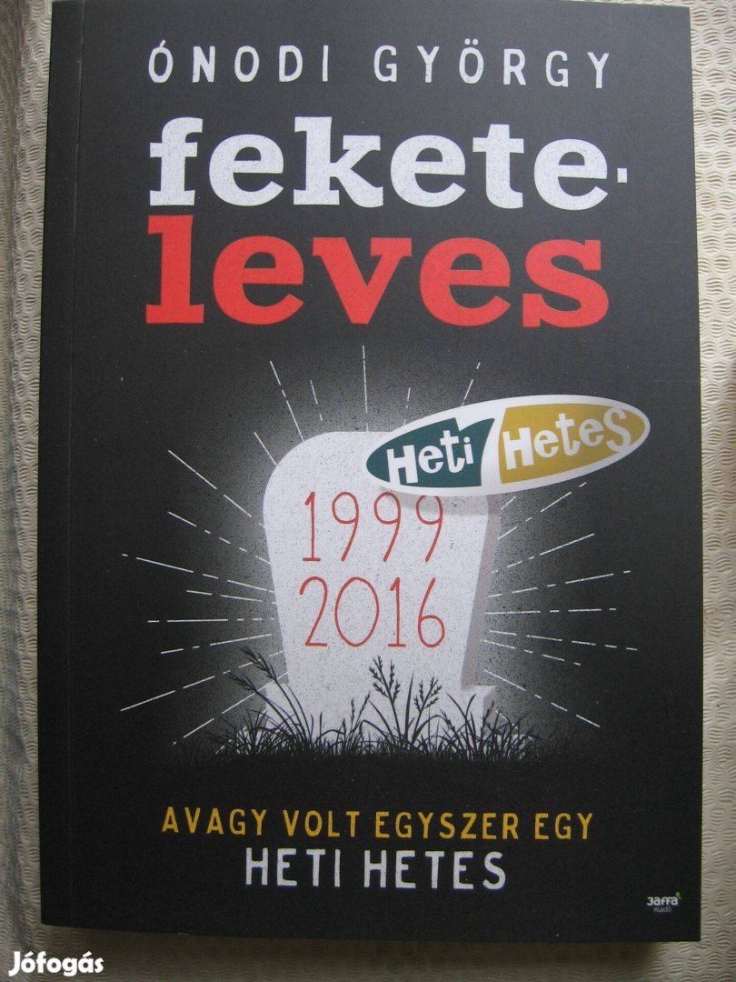 Ónodi György: Feketeleves, könyv