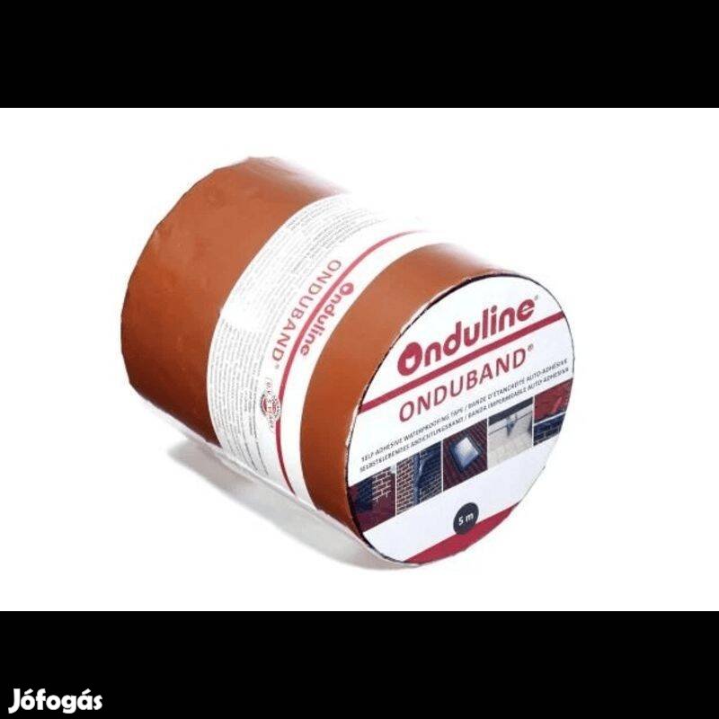 Öntapadós vízszigetelő szalag, Onduband terracotta 5m * 10 cm