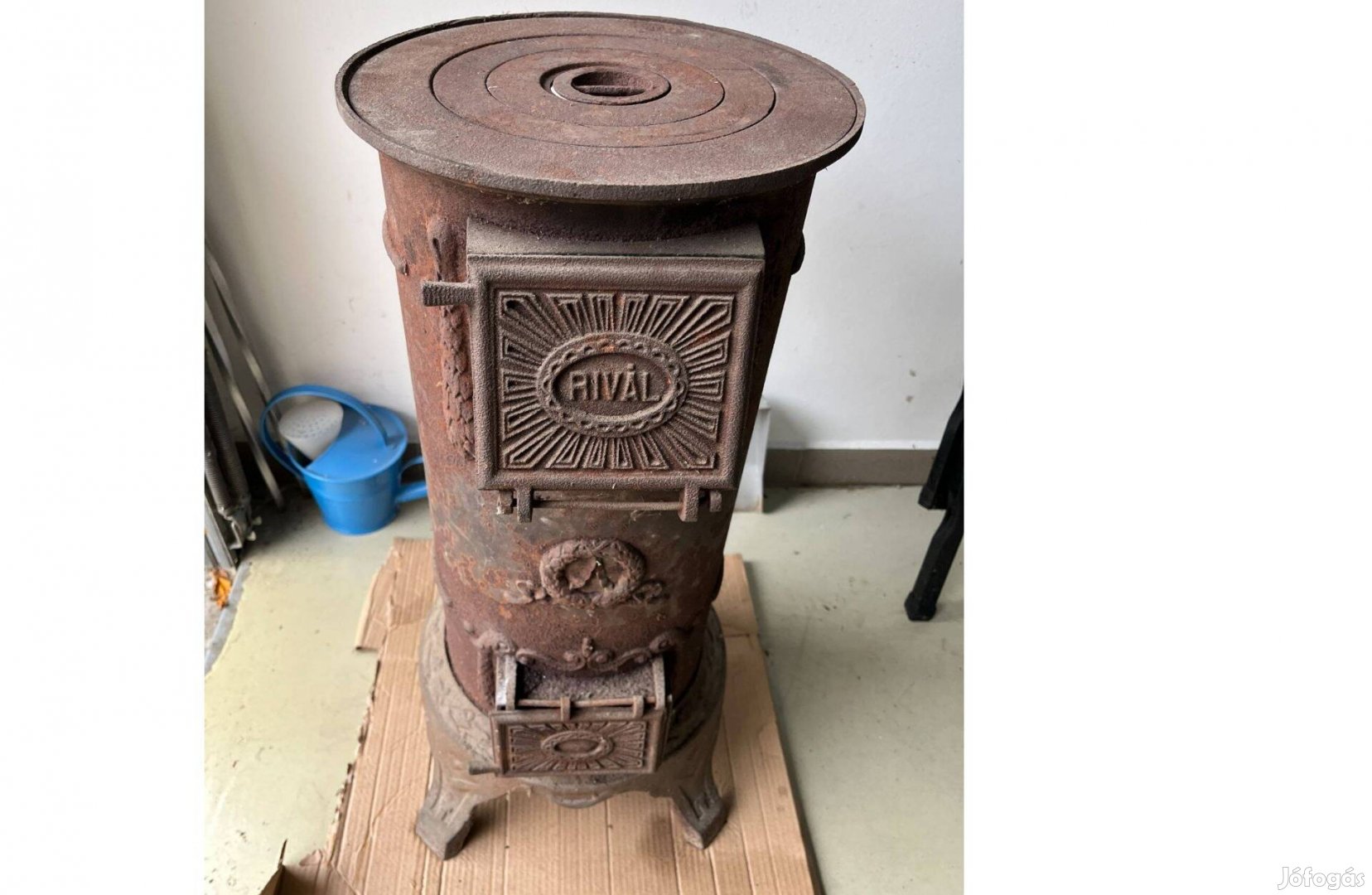 Öntött vas Rival kályha szép állapoban eladó