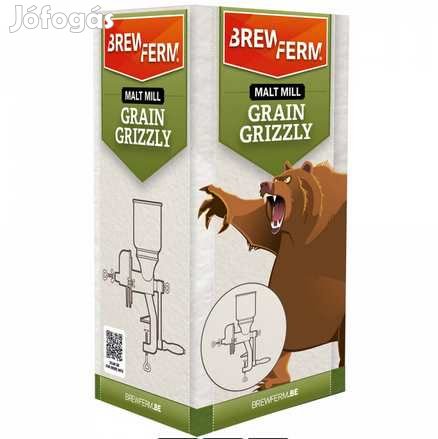 Öntöttvas gabona roppantó Brewferm Grain Grizzly 1130