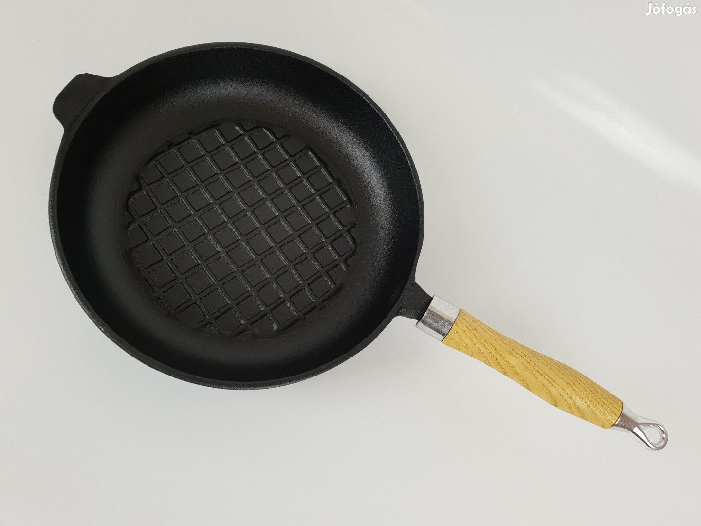 Öntöttvas grill serpenyő 24 cm