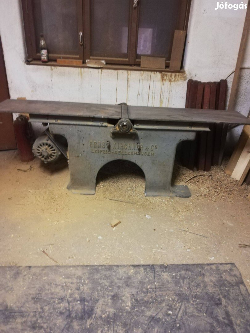 Öntöttvas gyalugép eladó