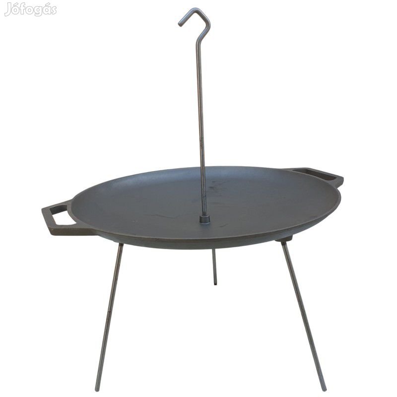 Öntöttvas hússütő tárcsa függesztékkel 50cm grilltárcsa