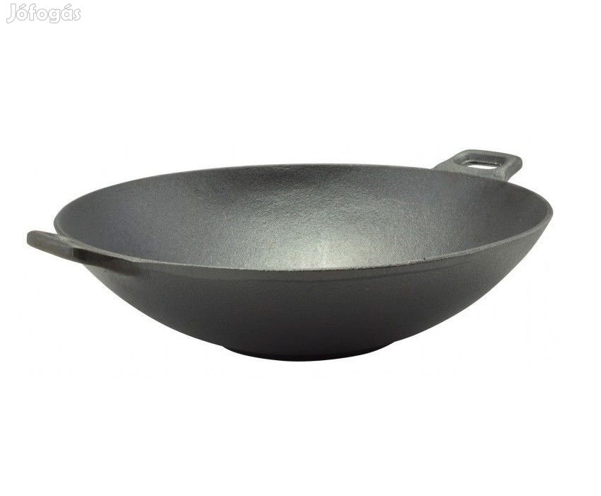 Öntöttvas wok 31 cm