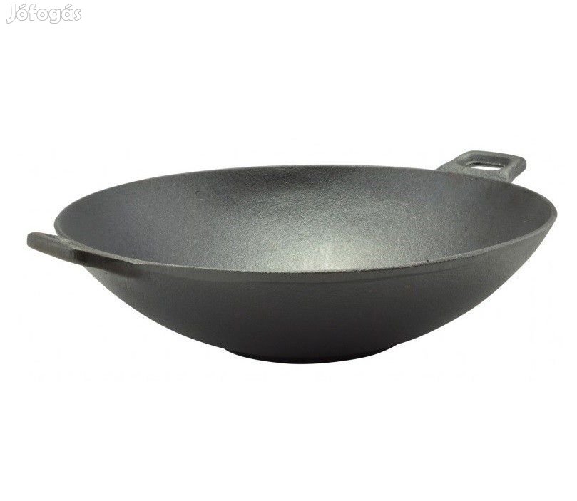 Öntöttvas wok 36,5 cm