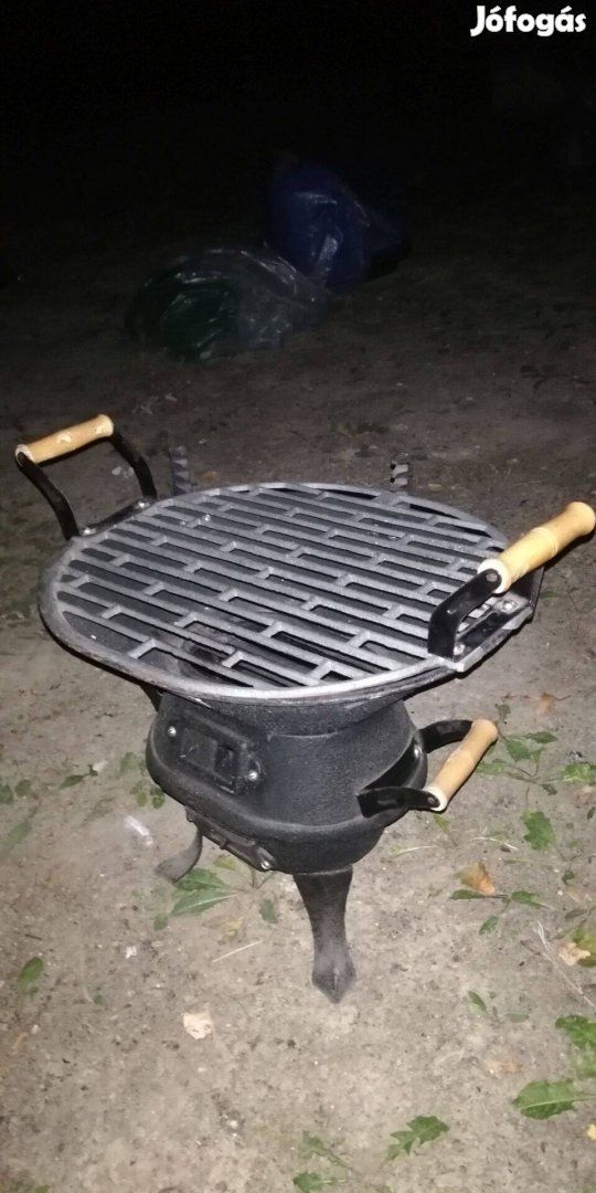 Öntvény asztali Grill