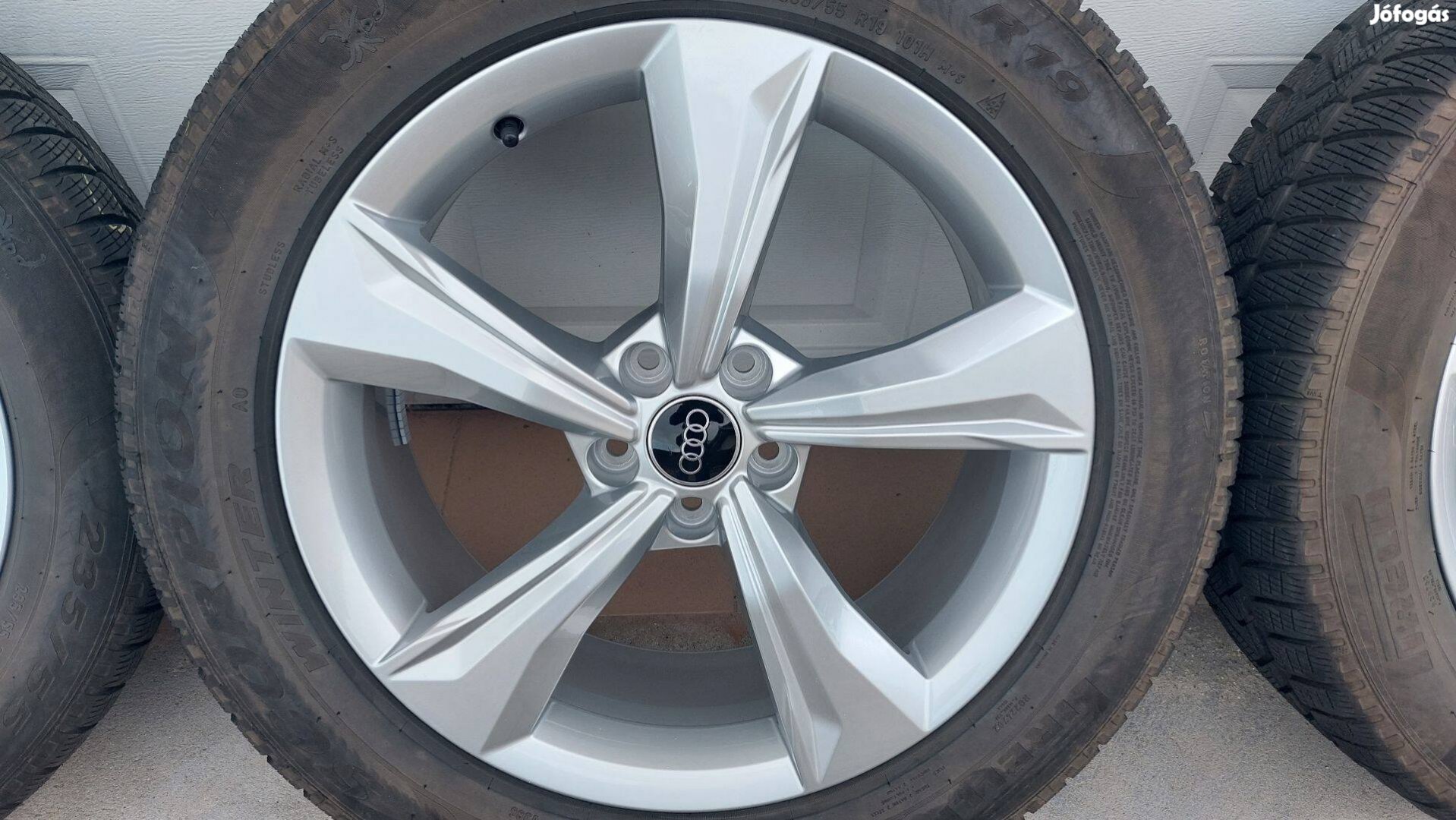 Óóó Gyári,új szerű, Audi Q5 19" alufelni téli gumi 5x112