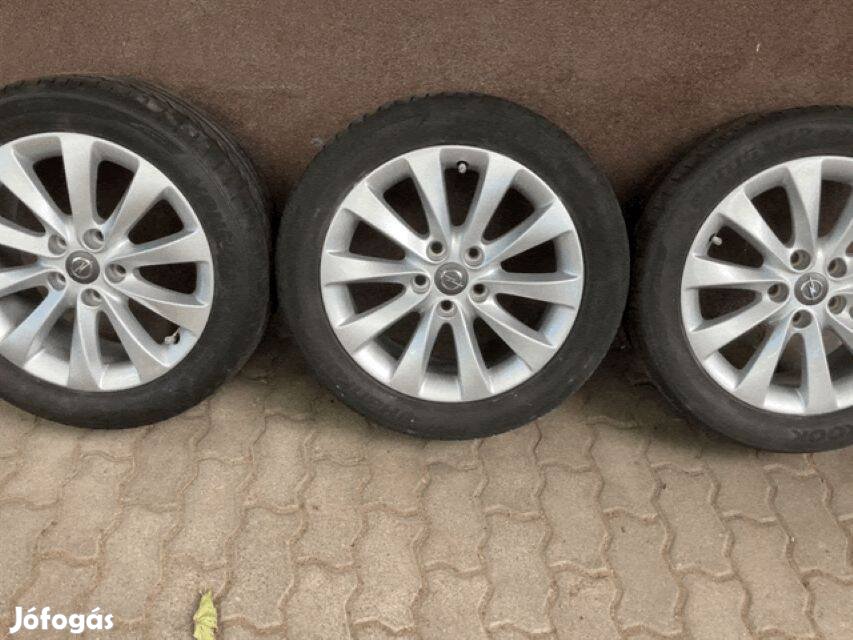 Opel 10 küllős csavart alufelni, 5x105 mm