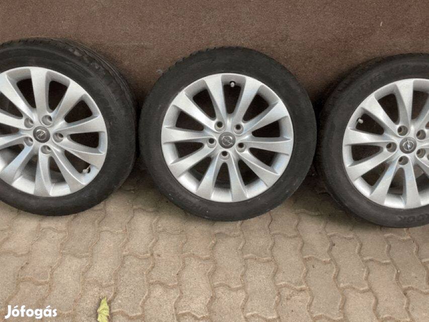 Opel 10 küllős csavart felni, 5x115 mm, Astra J, Zafira, Insignia aut