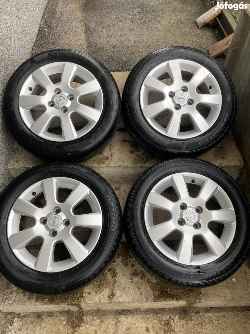 Opel 15 col 4x100 gyári alufelni