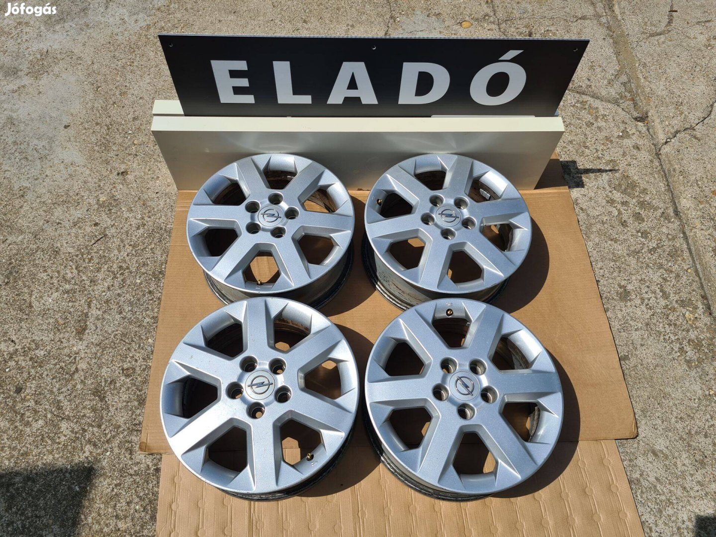 Opel 16" 5x110 alufelni készlet eladó