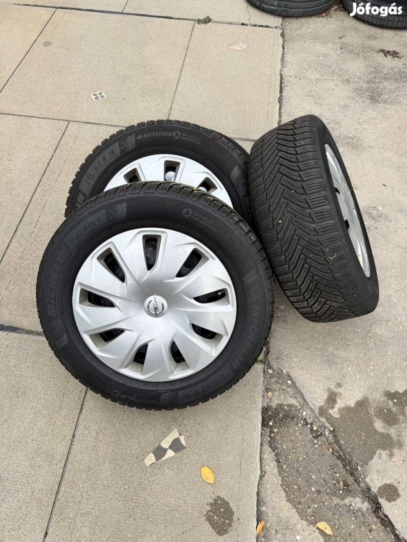 Opel 16 "Újszerű Téli Gumi+ Felni
