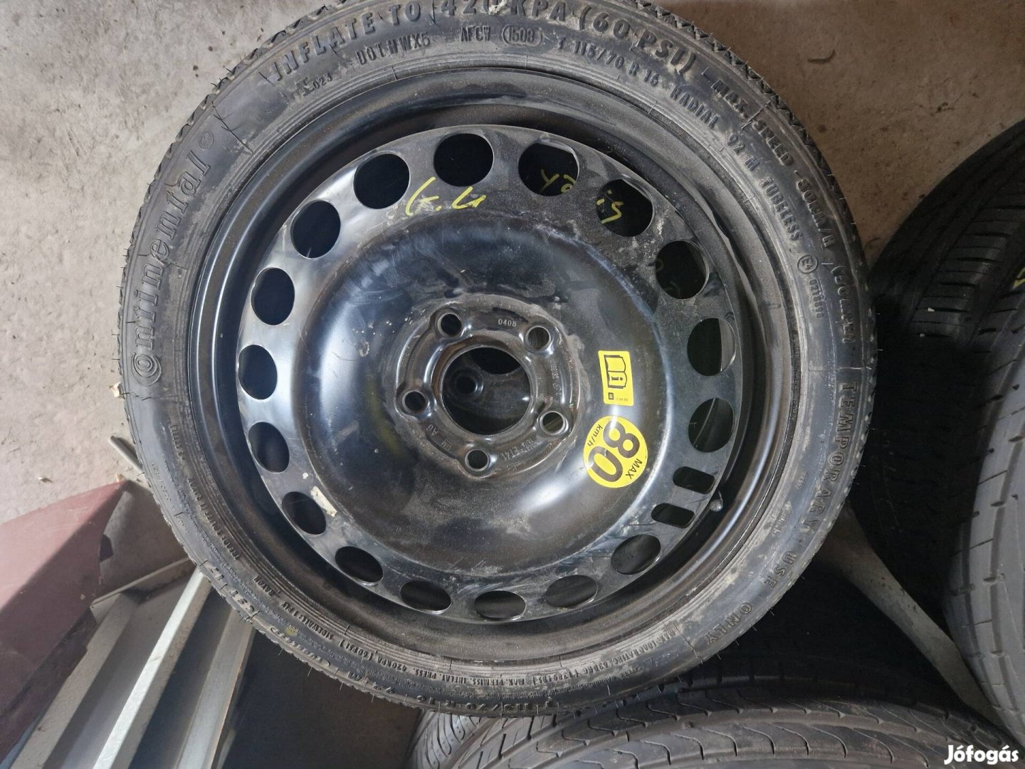 Opel 16 coll mankókerek 5x110