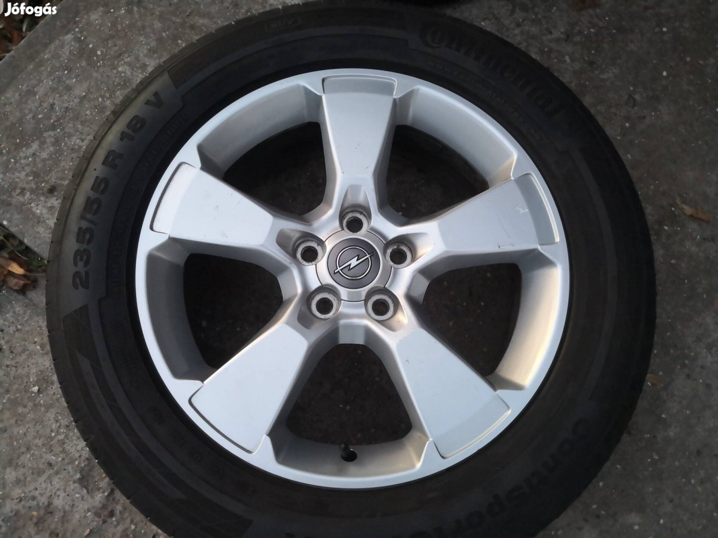 Opel 18-as gyári alukerék 5x115-ös lyukosztású