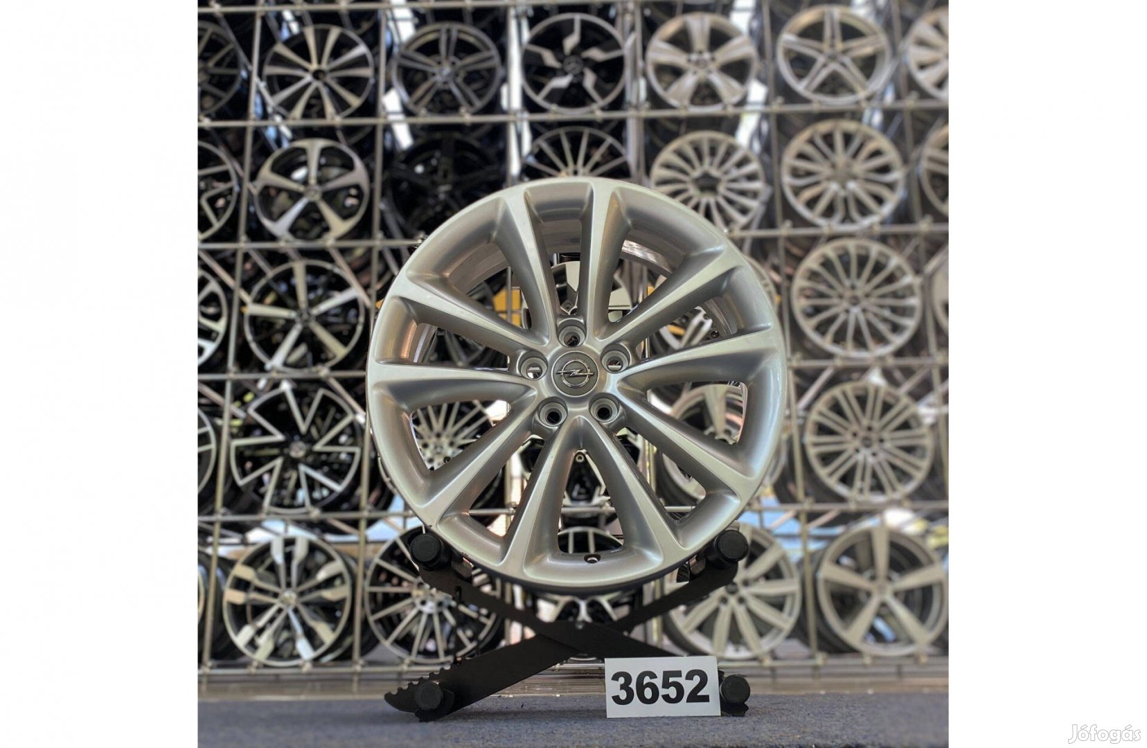 Opel 18 gyári alufelni felni, 5x105, Astra (3652)