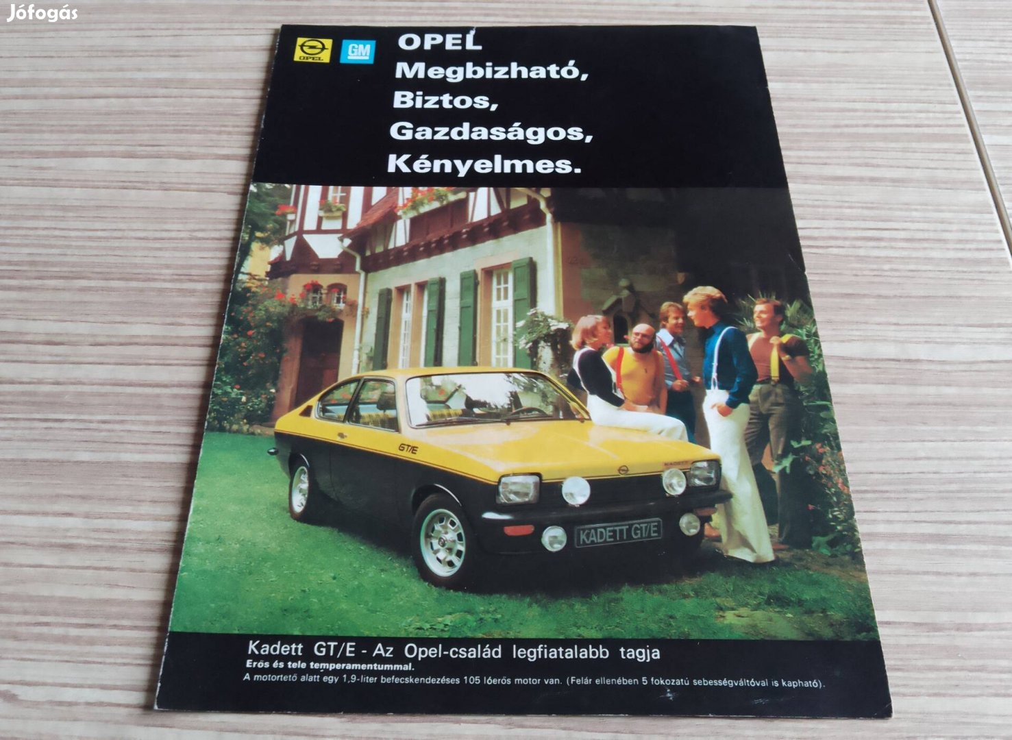 Opel 1976 magyar program prospektus, katalógus!