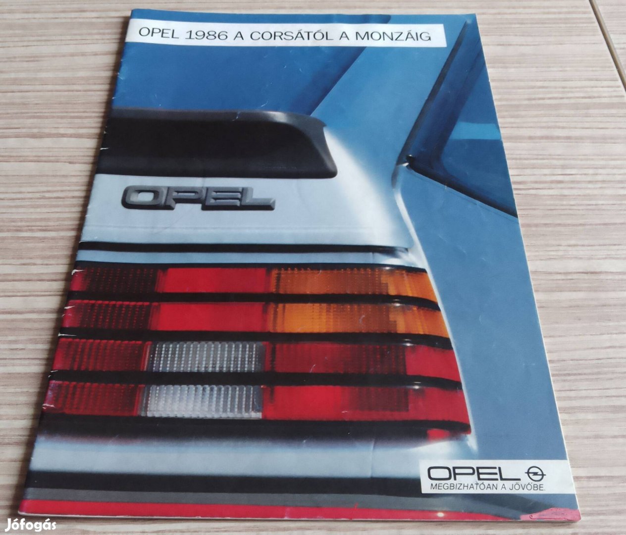 Opel 1986 magyar nyelvű, program prospektus, katalógus!!